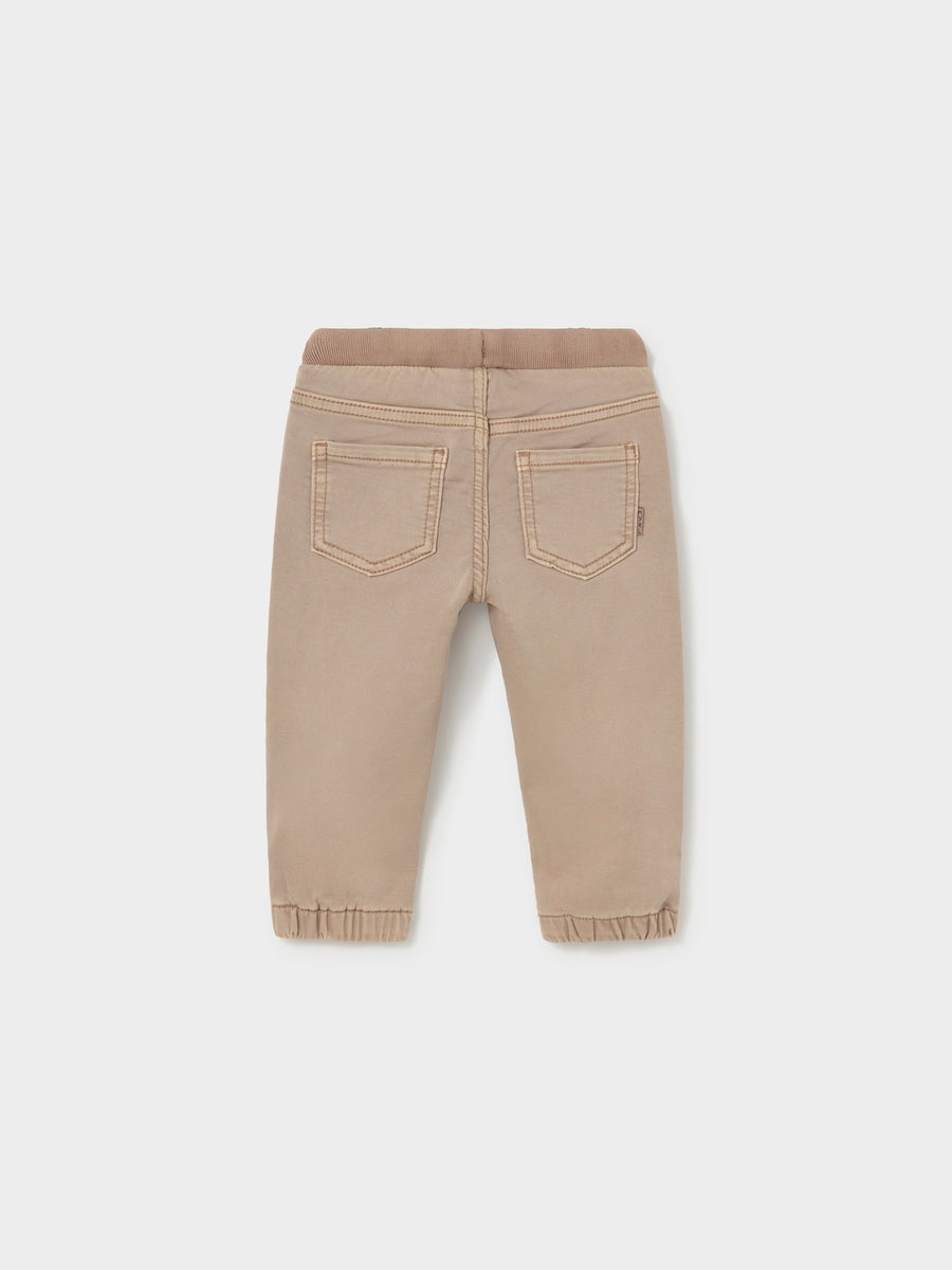 Calça jogger sarja soft Dark topo (Bege)  para Bebé Menino - Mayoral