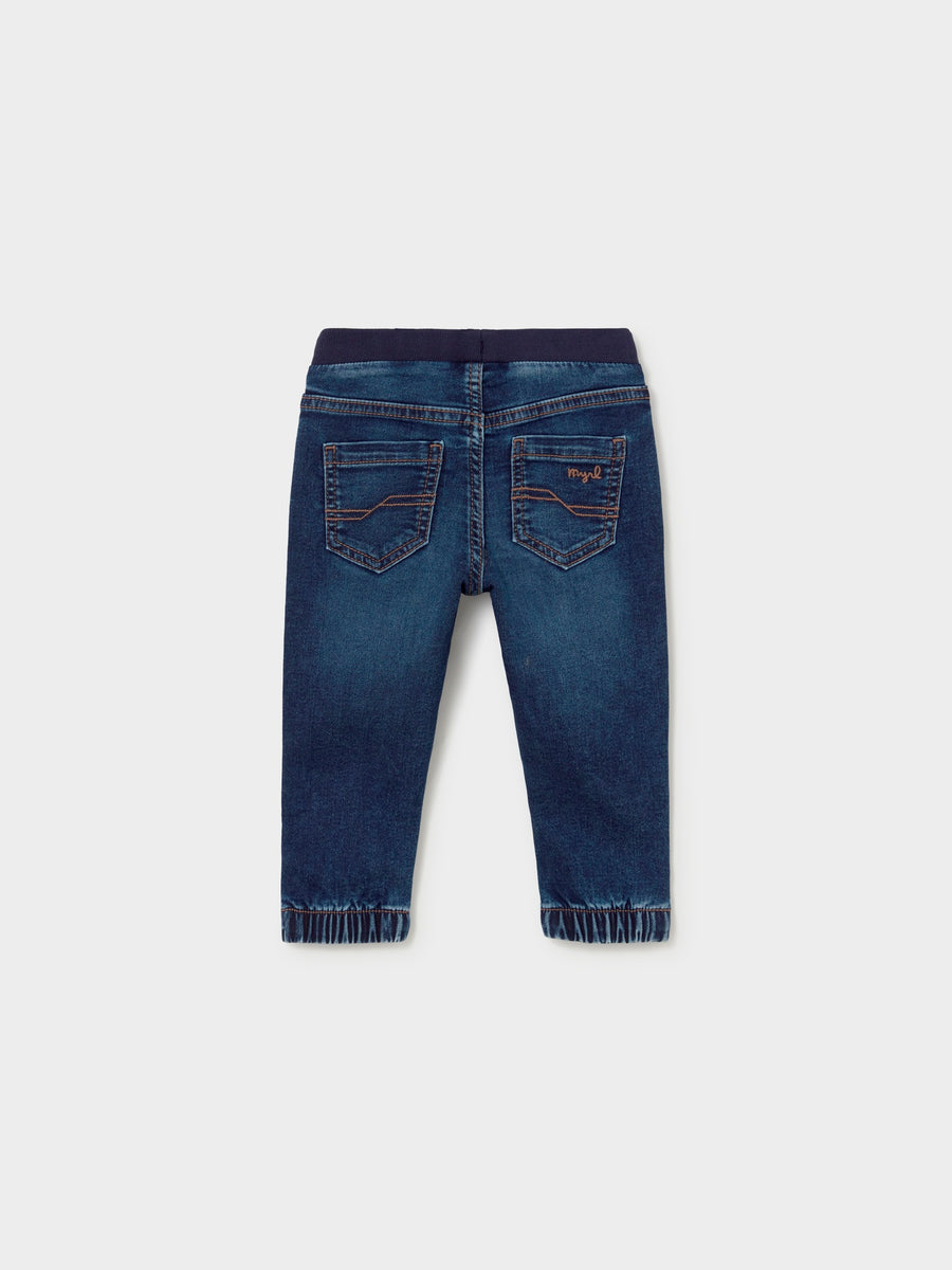 Calça soft denim jogger Escuro (Marinho)  para Bebé Menino - Mayoral