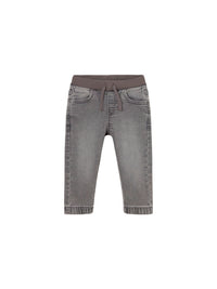 Calça soft denim jogger Cinz medio (Cinza)  para Bebé Menino - Mayoral