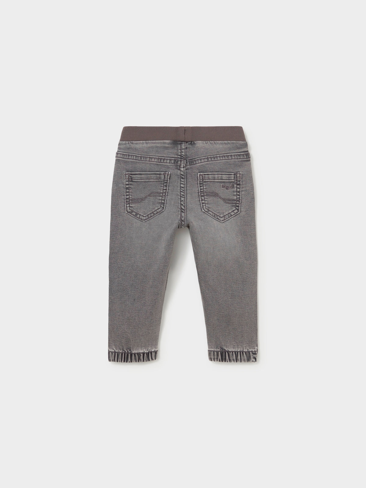 Calça soft denim jogger Cinz medio (Cinza)  para Bebé Menino - Mayoral