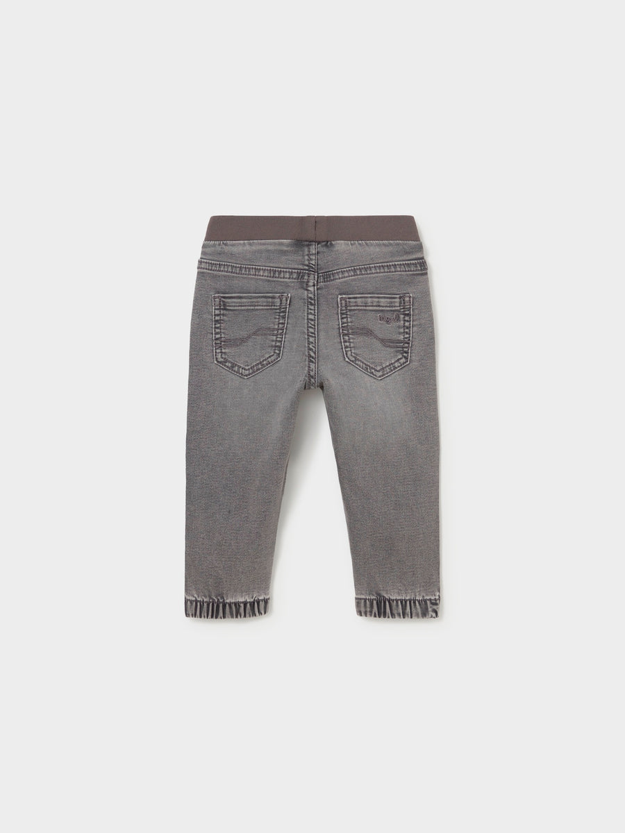 Calça soft denim jogger Cinz medio (Cinza)  para Bebé Menino - Mayoral
