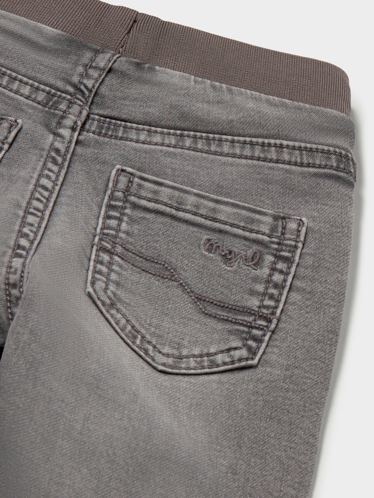 Calça soft denim jogger Cinz medio (Cinza)  para Bebé Menino - Mayoral