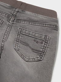 Calça soft denim jogger Cinz medio (Cinza)  para Bebé Menino - Mayoral