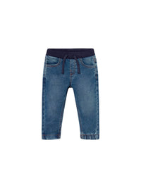 Calça soft denim jogger Base (Ganga)  para Bebé Menino - Mayoral