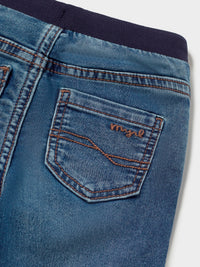 Calça soft denim jogger Base (Ganga)  para Bebé Menino - Mayoral