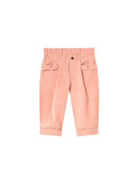 Calça bombazina fina Petisui (Rosa Bébé)  para Bebé Menina - Mayoral