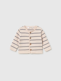 Conj. jardineira tricot Cinza (Cinza)  para Bebé Menino - Mayoral