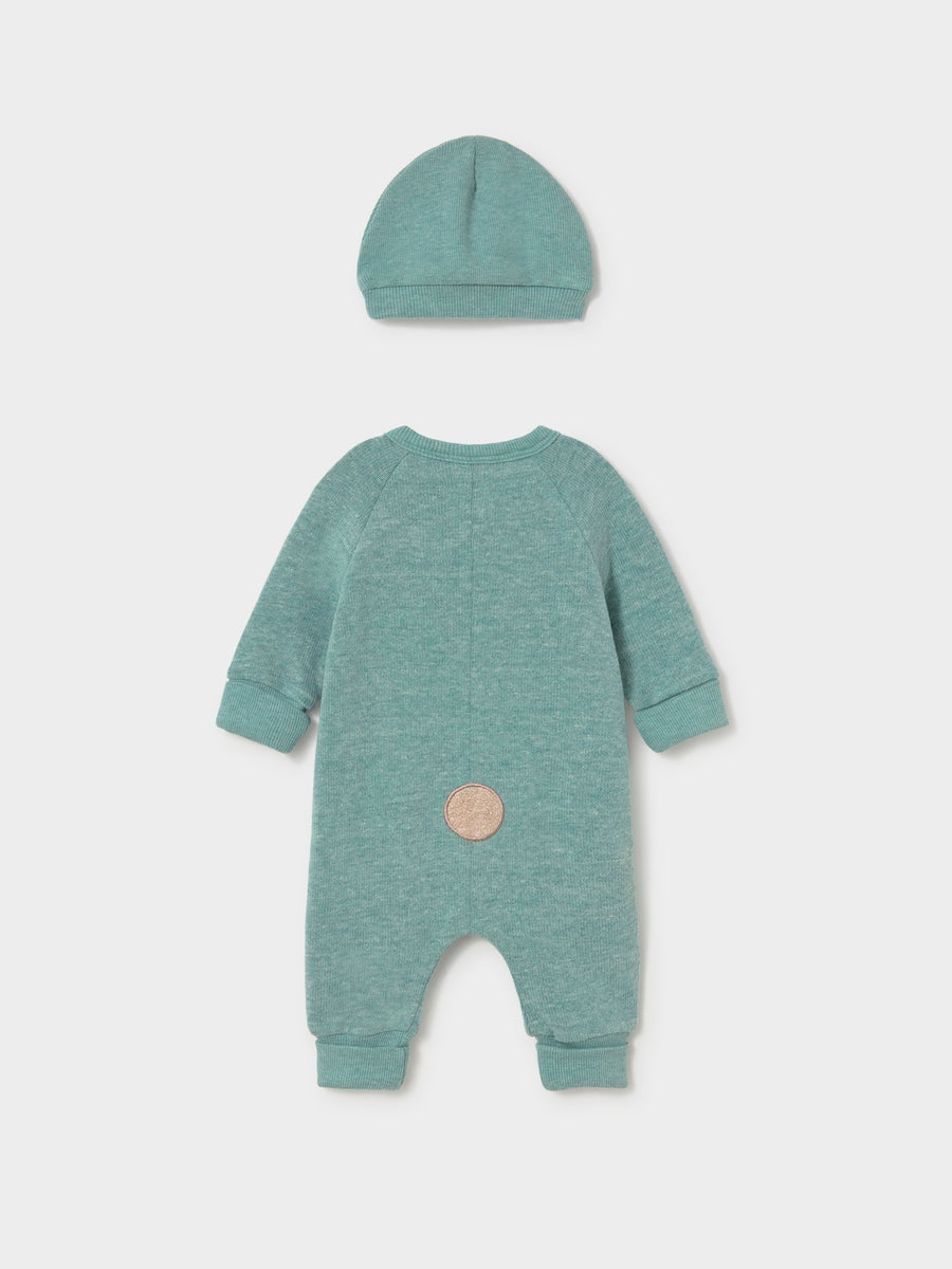 Macacão conversível e gorro Mineral vi (Turquesa)  para Bebé Menino - Mayoral