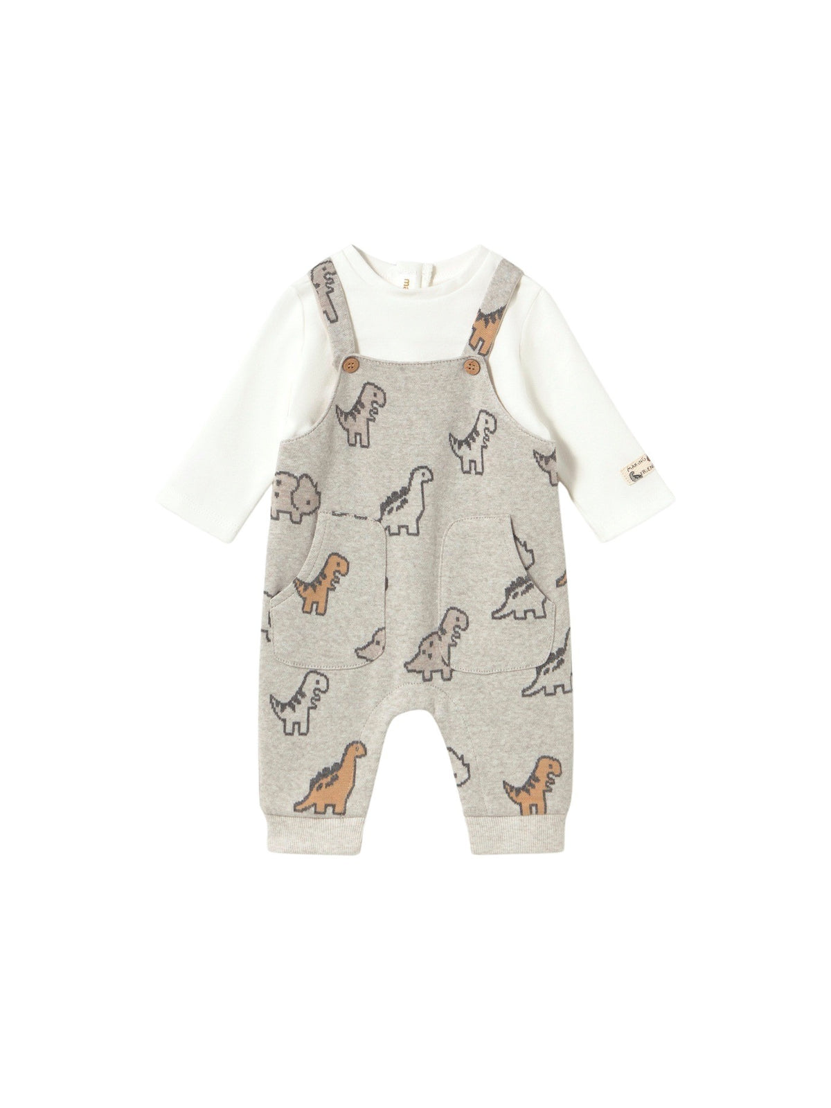Fato bebé jacquard Mámore vig (Cinza)  para Bebé Menino - Mayoral