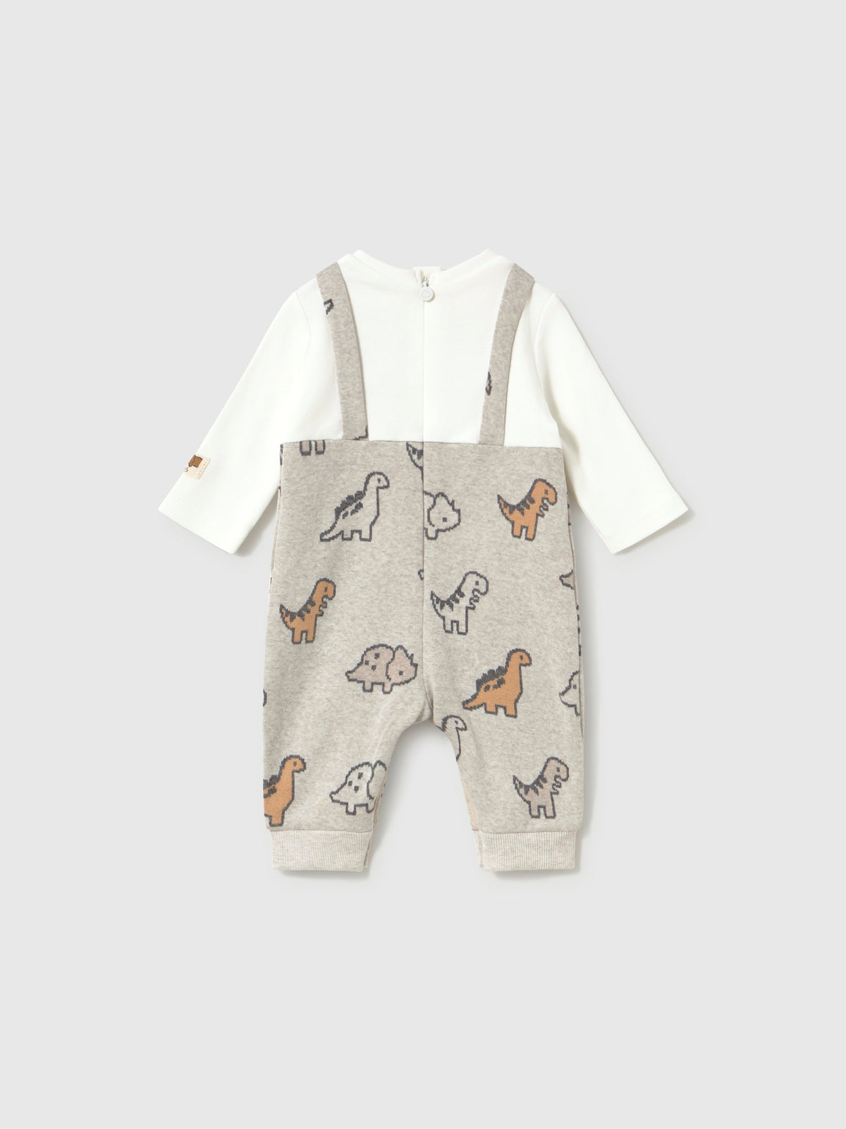 Fato bebé jacquard Mámore vig (Cinza)  para Bebé Menino - Mayoral