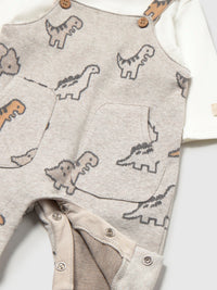 Fato bebé jacquard Mámore vig (Cinza)  para Bebé Menino - Mayoral