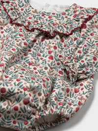 Conj. fato bebé e meia calça Lírio (Rosa Velho)  para Bebé Menina - Mayoral