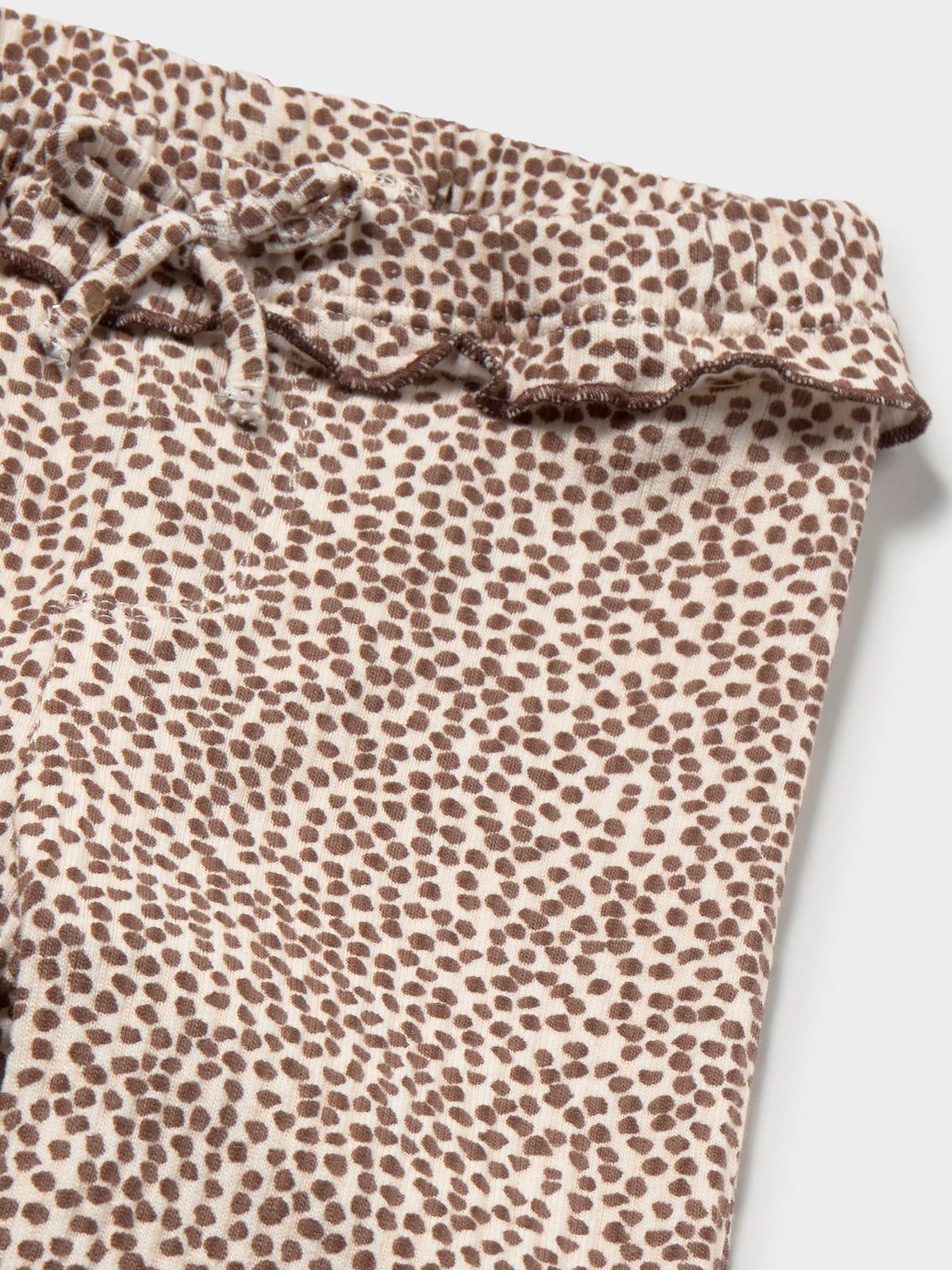 Leggings flare Chocolate (Castanho Escuro)  para Bebé Menina - Mayoral