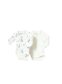 Set 2 bodys Azul céu (Celeste)  para Bebé Menino - Mayoral