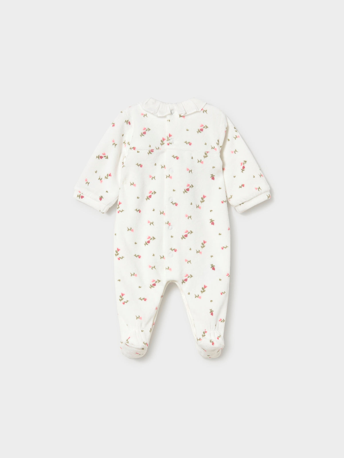 Conj Babygrow c/ gola redonda Loureiro (Azeitona)  para Bebé Menina - Mayoral