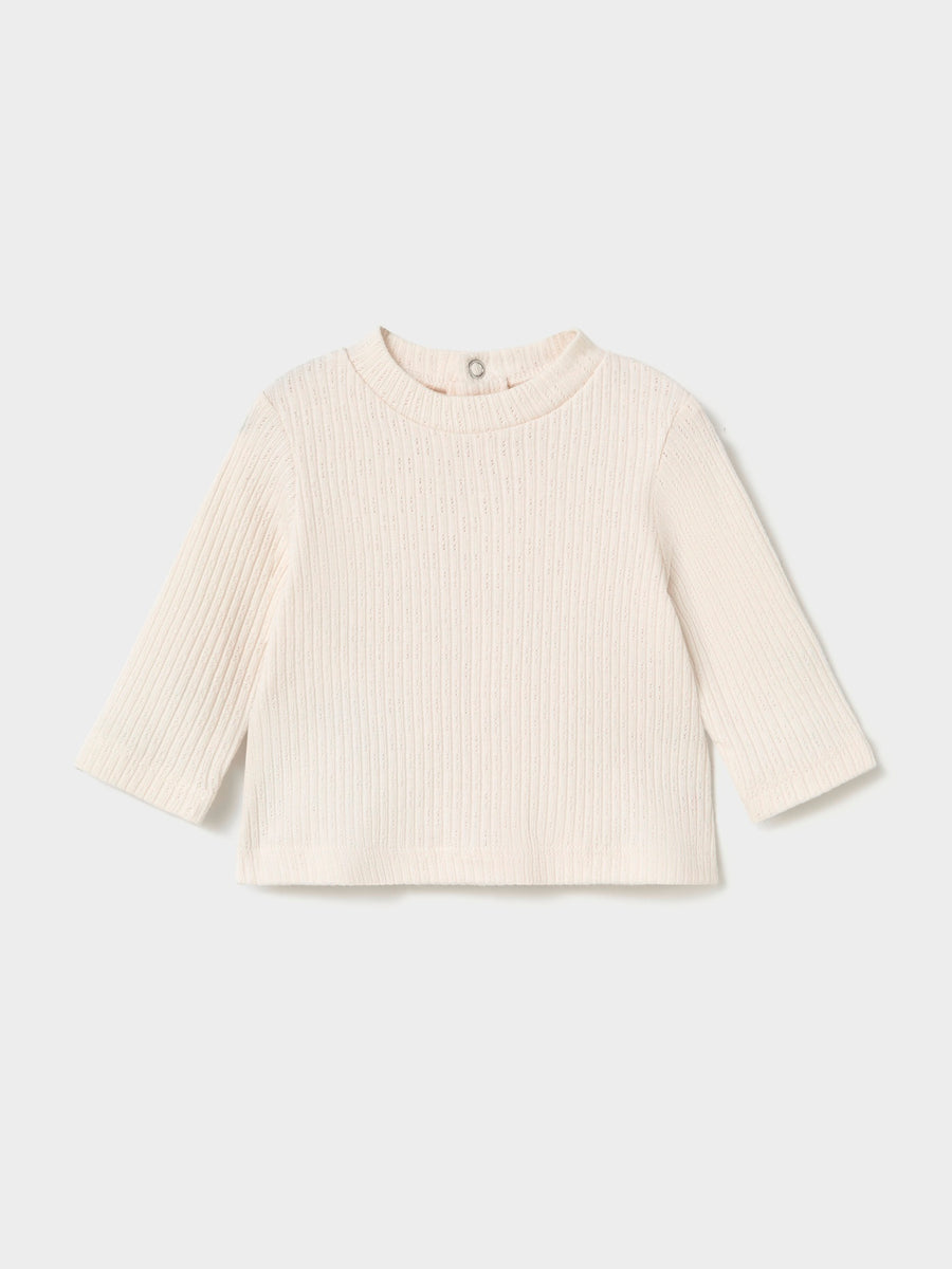 Conj. leggings tricot Nude vig (Rosa Bébé)  para Bebé Menina - Mayoral