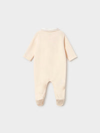 Babygrow tundosado gola Cerámica (Creme / Pérola)  para Bebé Menino - Mayoral