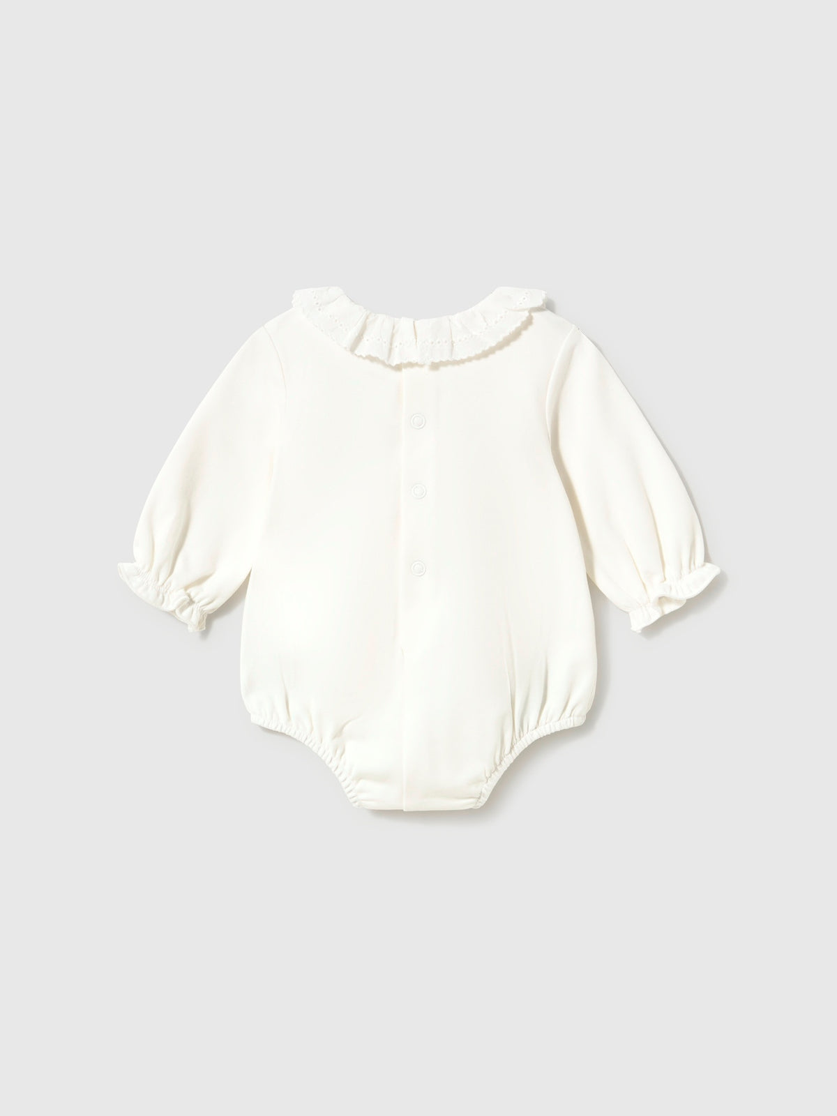 Body gola Crú (Creme / Pérola)  para Bebé Menina - Mayoral