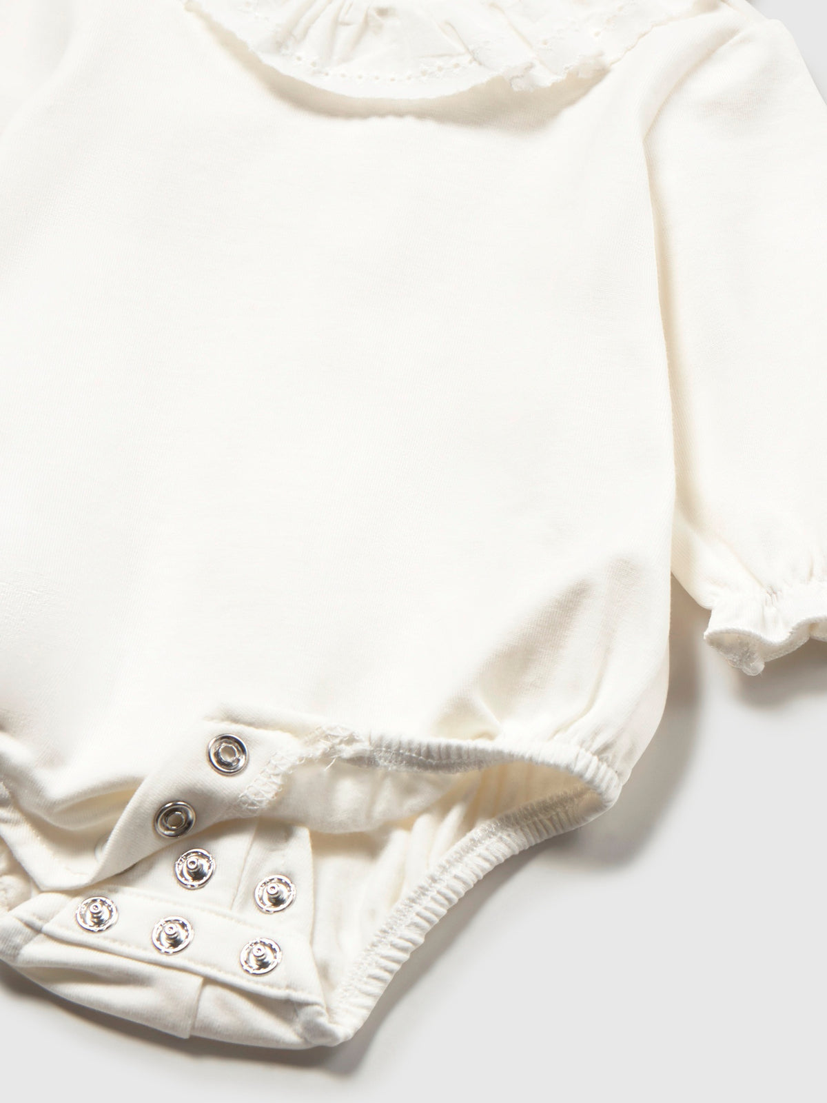 Body gola Crú (Creme / Pérola)  para Bebé Menina - Mayoral