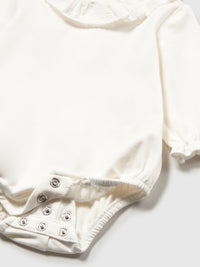 Body gola Crú (Creme / Pérola)  para Bebé Menina - Mayoral