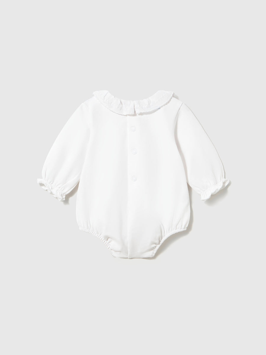 Body gola Branco (Branco)  para Bebé Menina - Mayoral