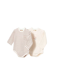 Set 2 bodys Talco (Branco)  para Bebé Menino - Mayoral