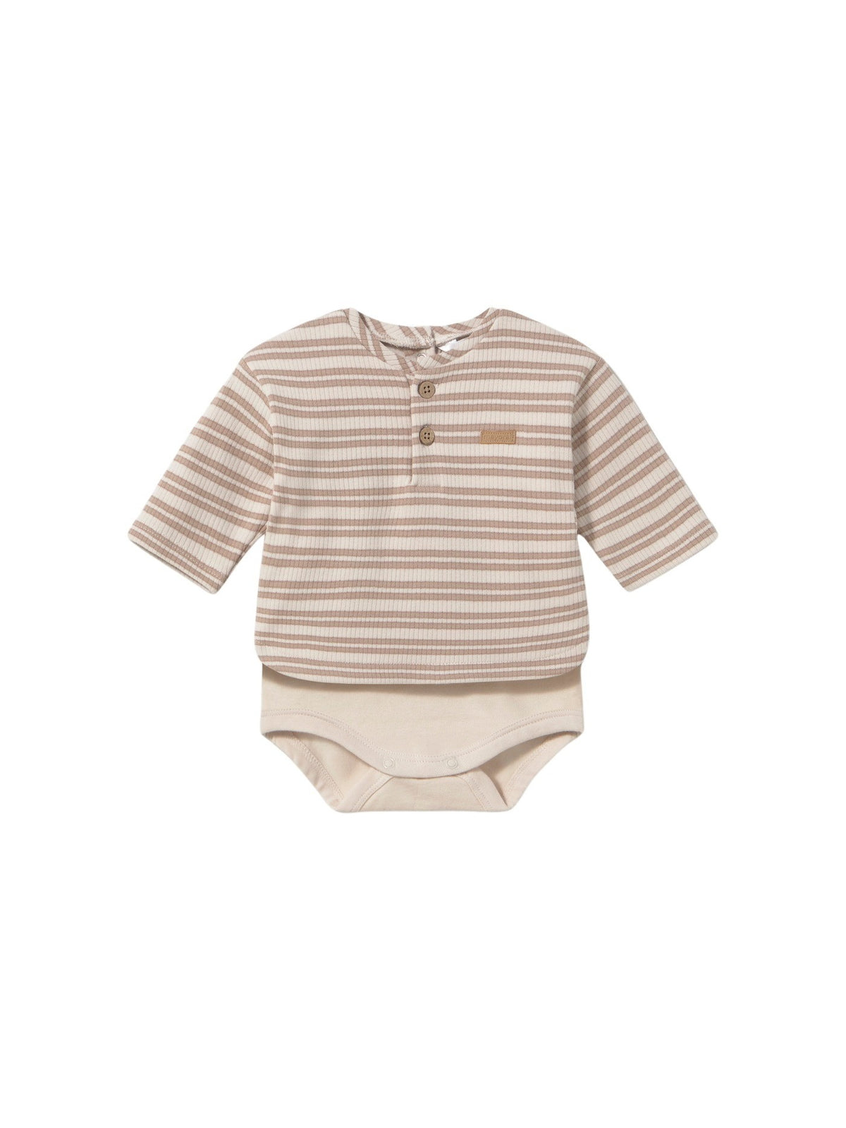 Blusa body Amêndoa (Bege)  para Bebé Menino - Mayoral