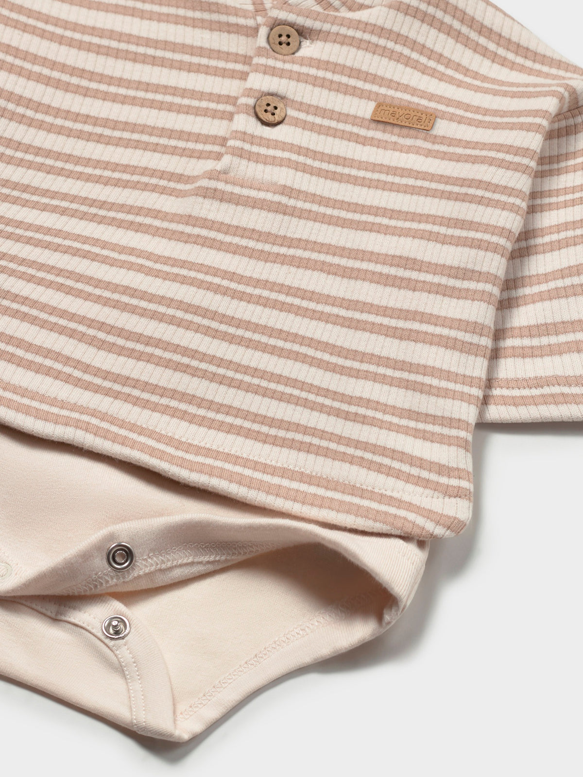 Blusa body Amêndoa (Bege)  para Bebé Menino - Mayoral