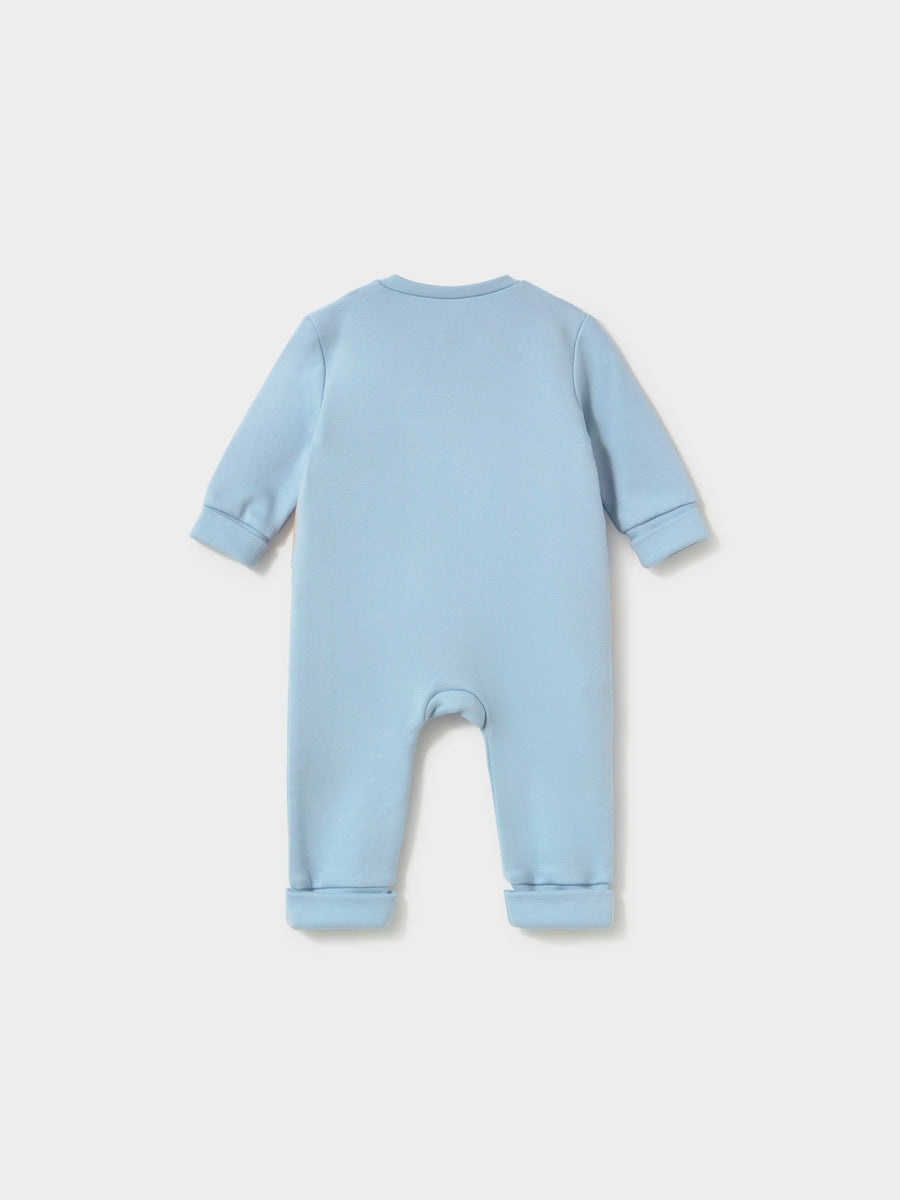 Macacão com pés conversível Azul céu (Celeste)  para Bebé Menino - Mayoral
