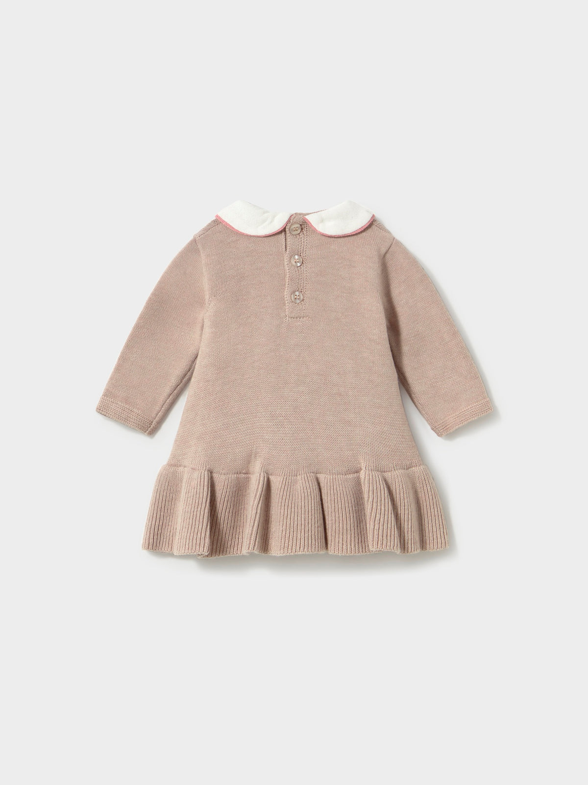 Vestido tricot Moca vig (Castanho Claro)  para Bebé Menina - Mayoral