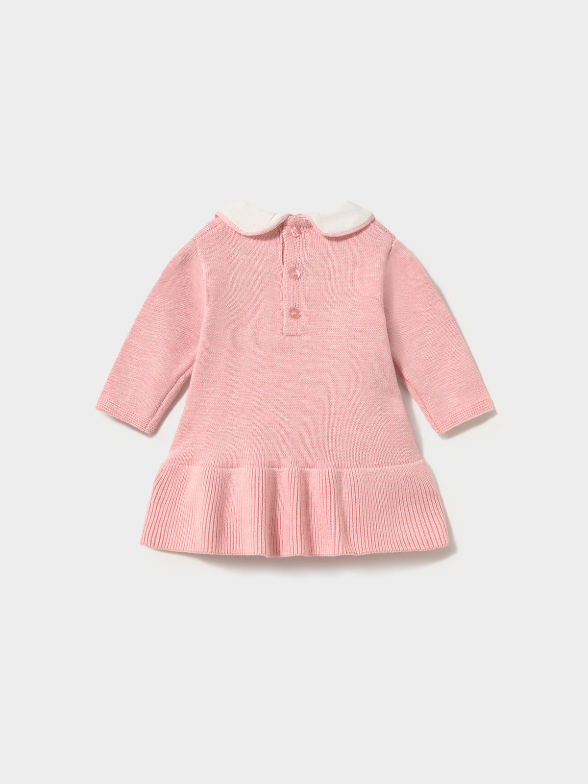 Vestido tricot Rosa b vig (Rosa Bébé)  para Bebé Menina - Mayoral