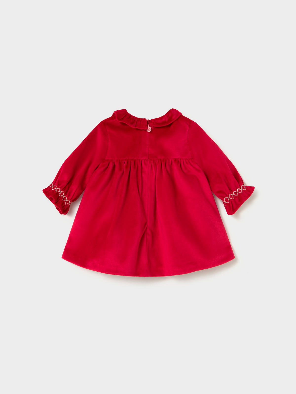 Vestido terciopêlo Red (Vermelho)  para Bebé Menina - Mayoral
