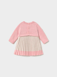 Vestido tricot Rosa b vig (Rosa Bébé)  para Bebé Menina - Mayoral