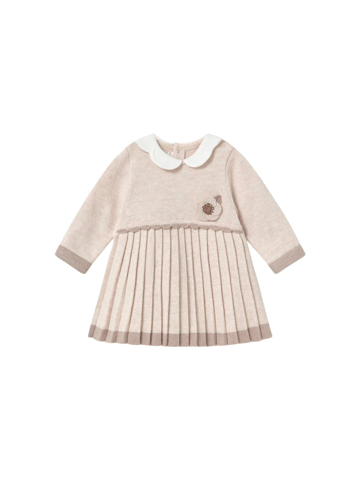 Vestido tricot Milk vig (Bege)  para Bebé Menina - Mayoral