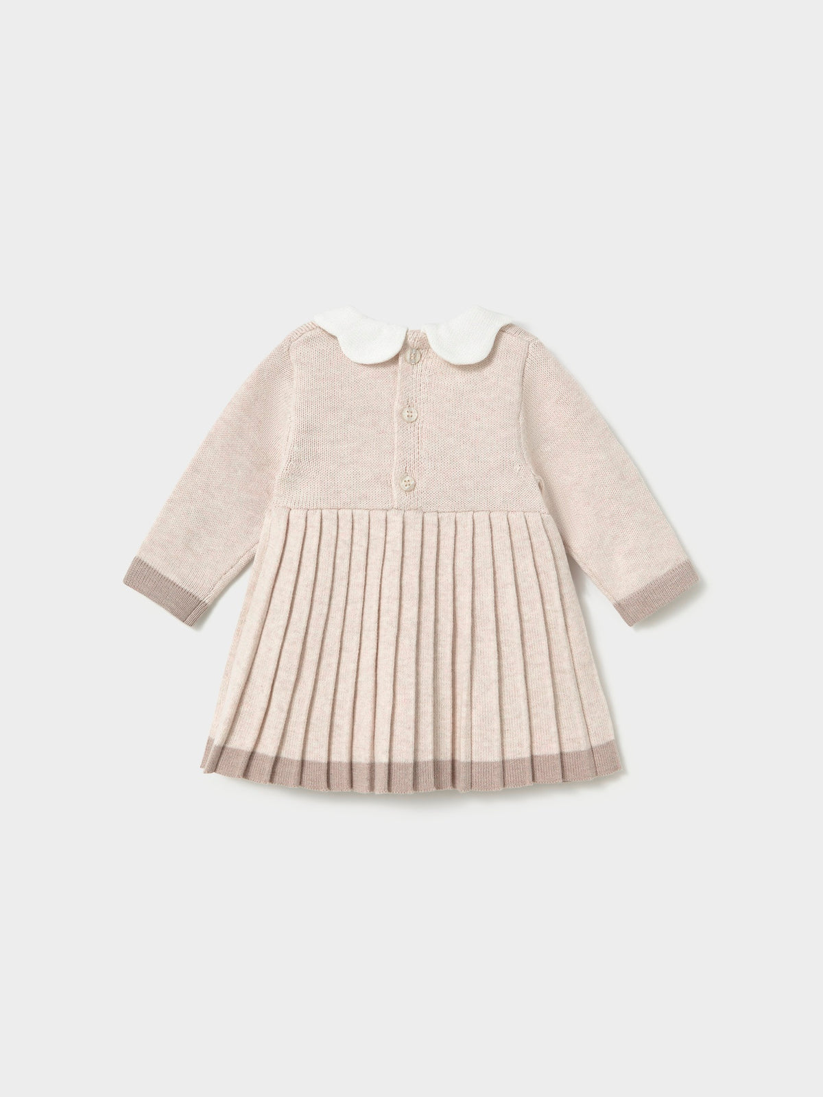 Vestido tricot Milk vig (Bege)  para Bebé Menina - Mayoral