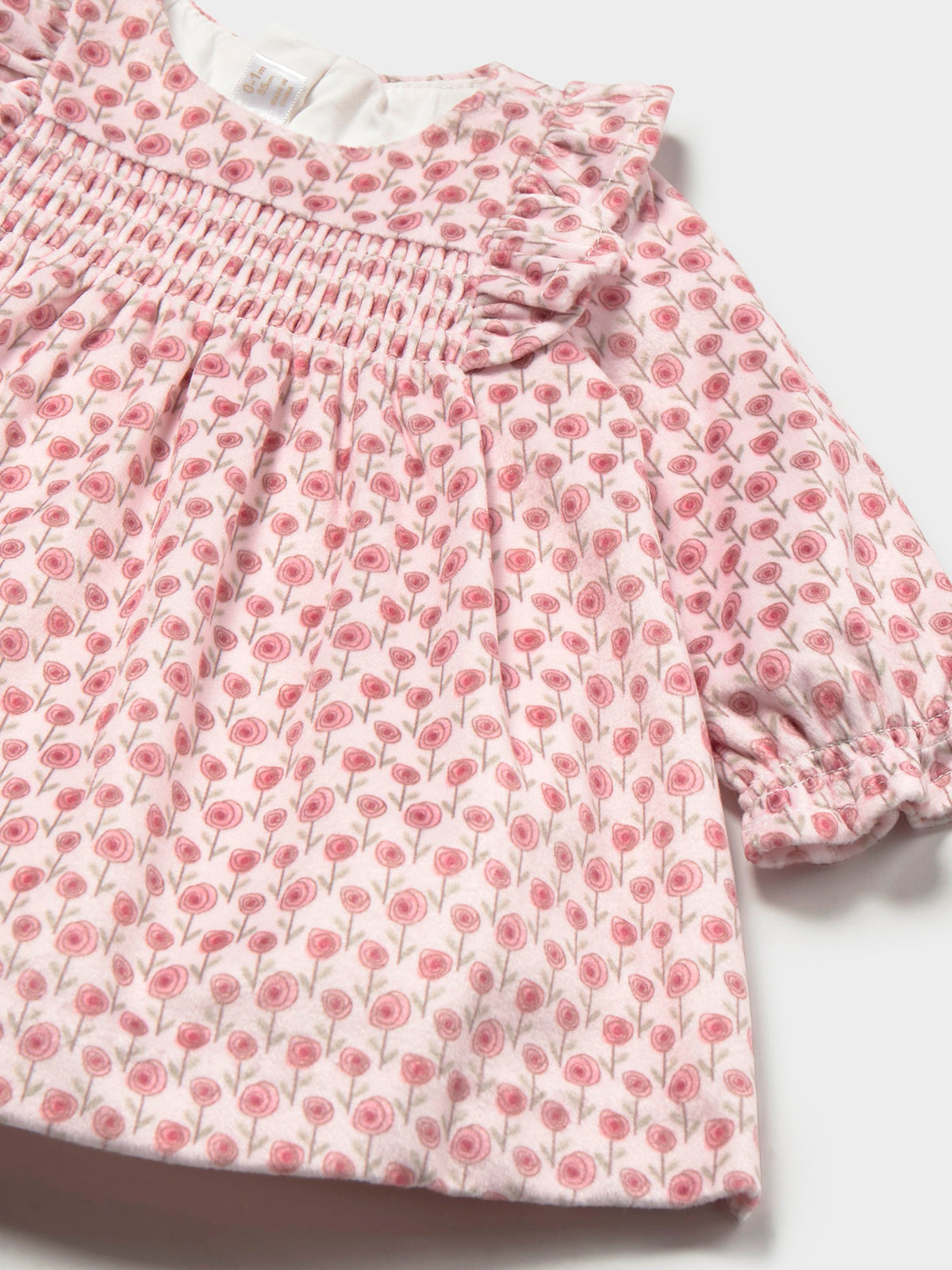 Vestido estampado Cipria (Rosa)  para Bebé Menina - Mayoral