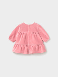 Vestido bombazinaa Rose (Rosa)  para Bebé Menina - Mayoral