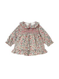 Vestido Lírio (Rosa Velho)  para Bebé Menina - Mayoral