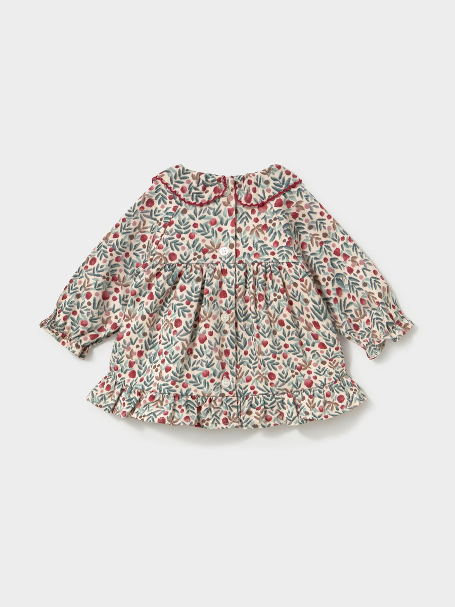 Vestido Lírio (Rosa Velho)  para Bebé Menina - Mayoral