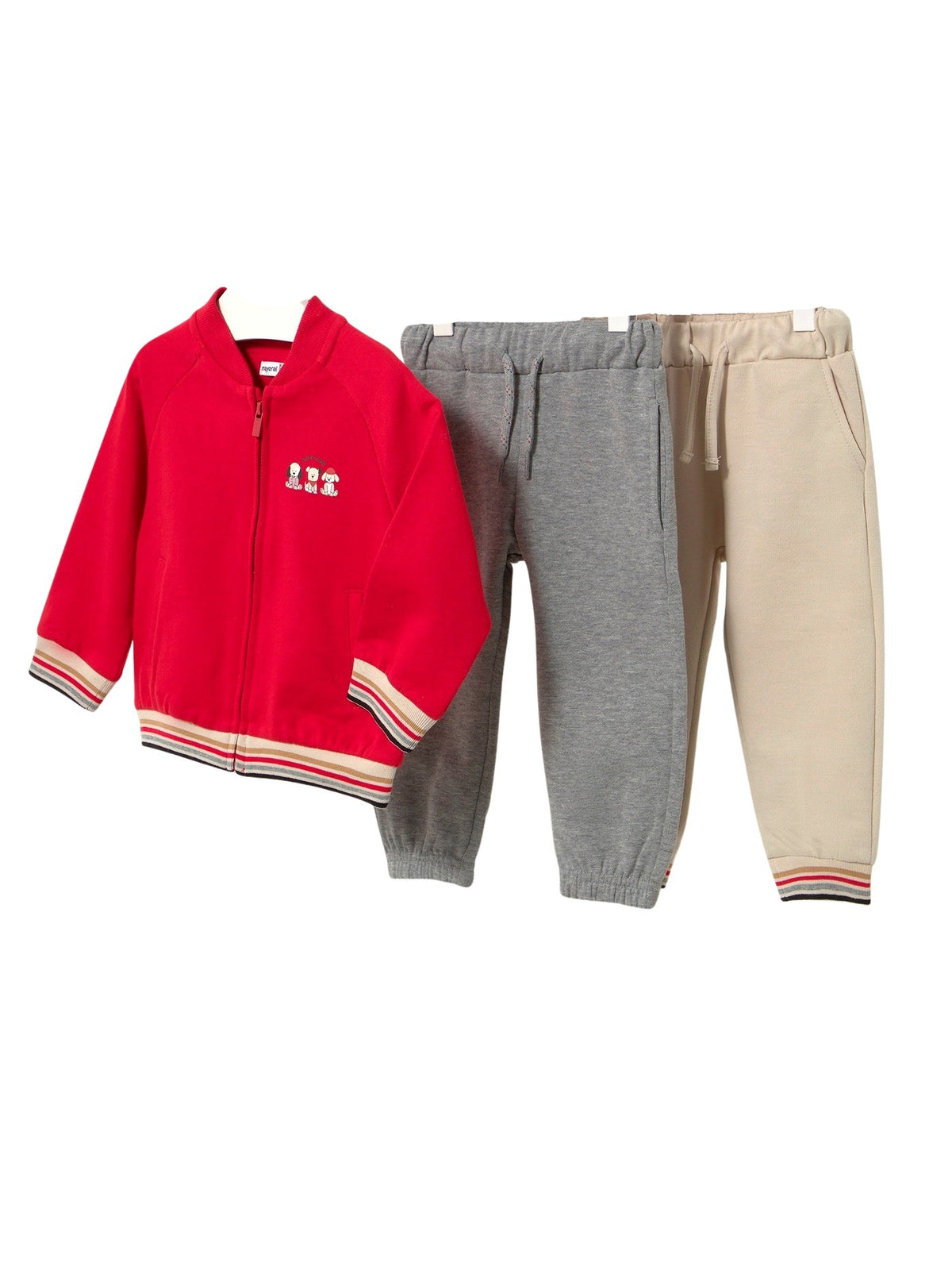 Fato treino 3pc Vermelho (Vermelho)  para Bebé Menino - Mayoral