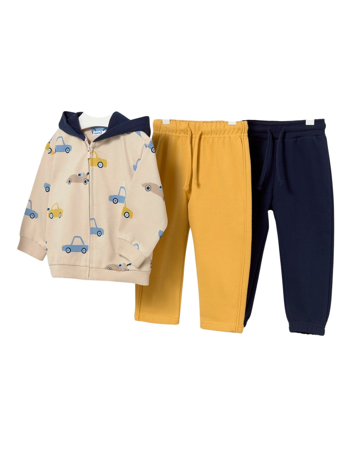 Fato treino estampado 3pc Nata (Creme / Pérola)  para Bebé Menino - Mayoral