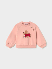 Fato treino com colete Petisui (Rosa Bébé)  para Bebé Menina - Mayoral