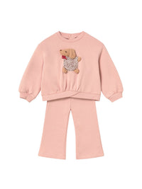 Fato treino 2 peças Petisui (Rosa Bébé)  para Bebé Menina - Mayoral