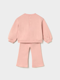 Fato treino 2 peças Petisui (Rosa Bébé)  para Bebé Menina - Mayoral