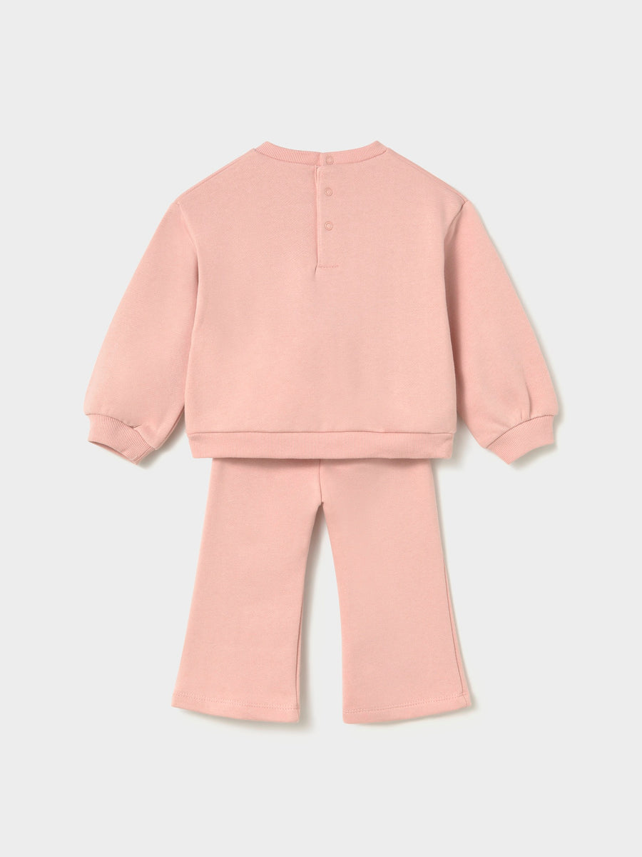 Fato treino 2 peças Petisui (Rosa Bébé)  para Bebé Menina - Mayoral