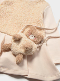 Vestido comb. c/bolsa ursinho Tofu (Bege)  para Bebé Menina - Mayoral