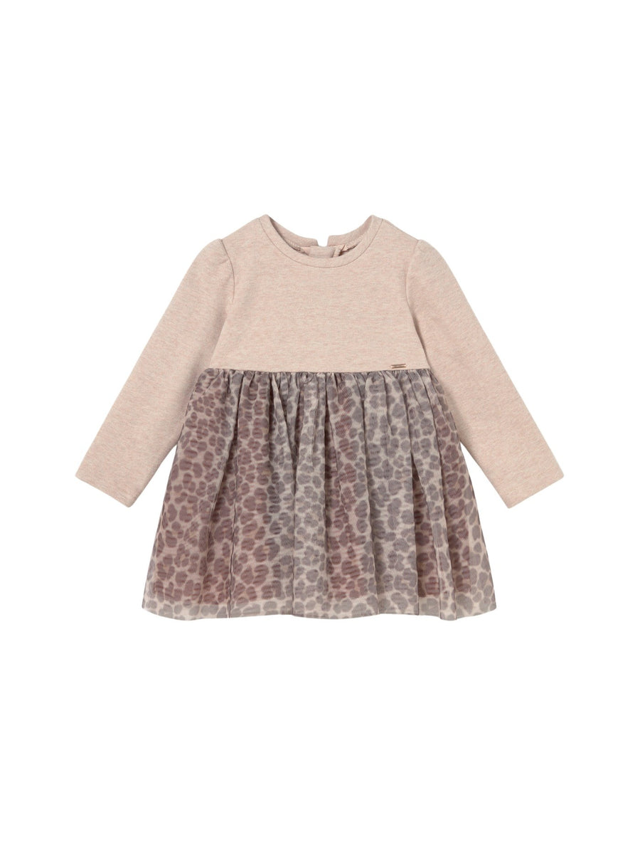 Vestido c/ tule Semente v (Bege)  para Bebé Menina - Mayoral