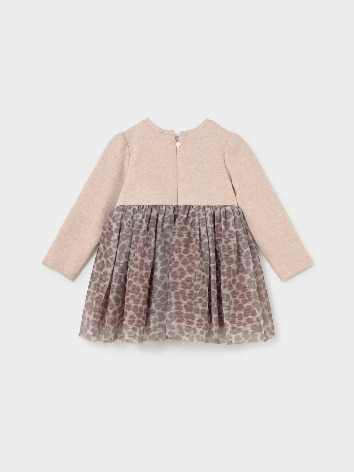 Vestido c/ tule Semente v (Bege)  para Bebé Menina - Mayoral