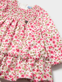 Vestido estampado Rosa claro (Rosa Bébé)  para Bebé Menina - Mayoral
