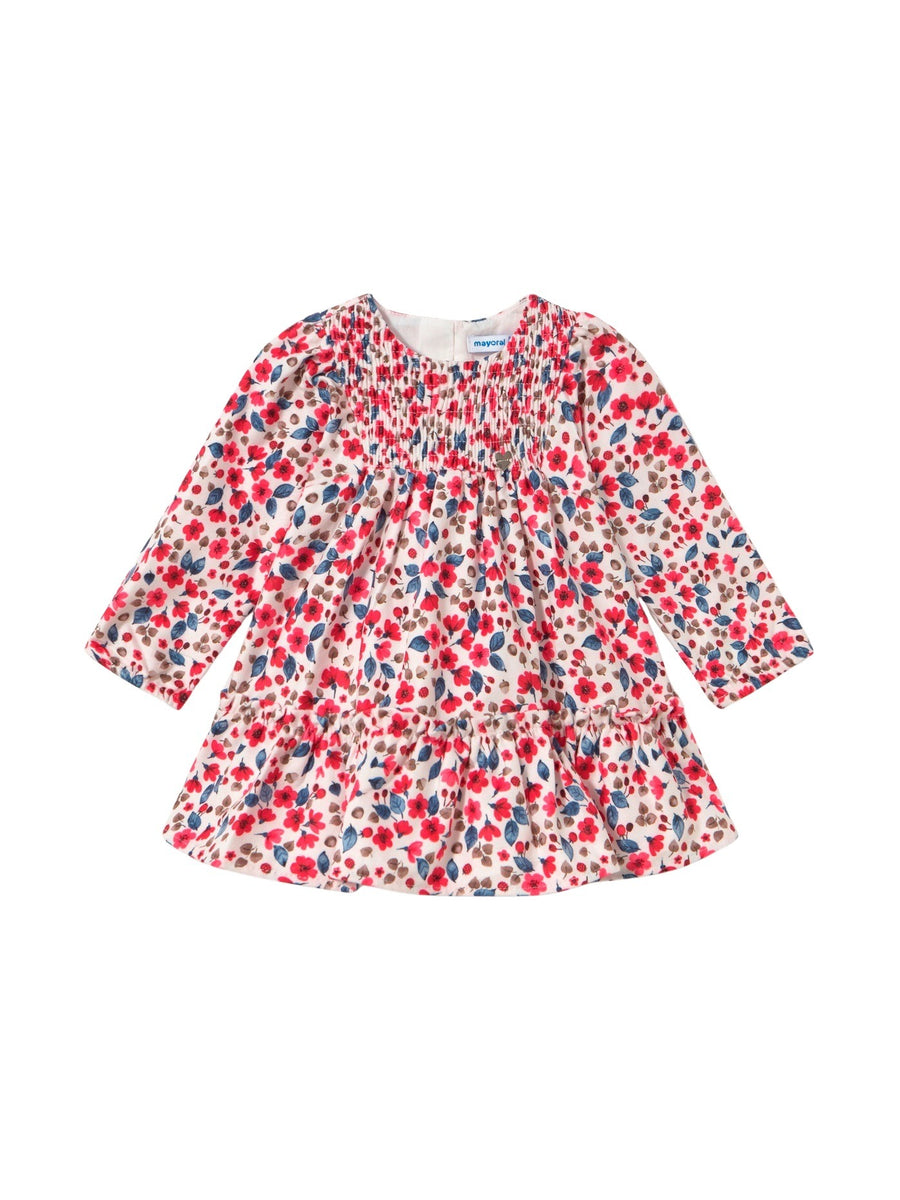 Vestido estampado Vermelho (Vermelho)  para Bebé Menina - Mayoral